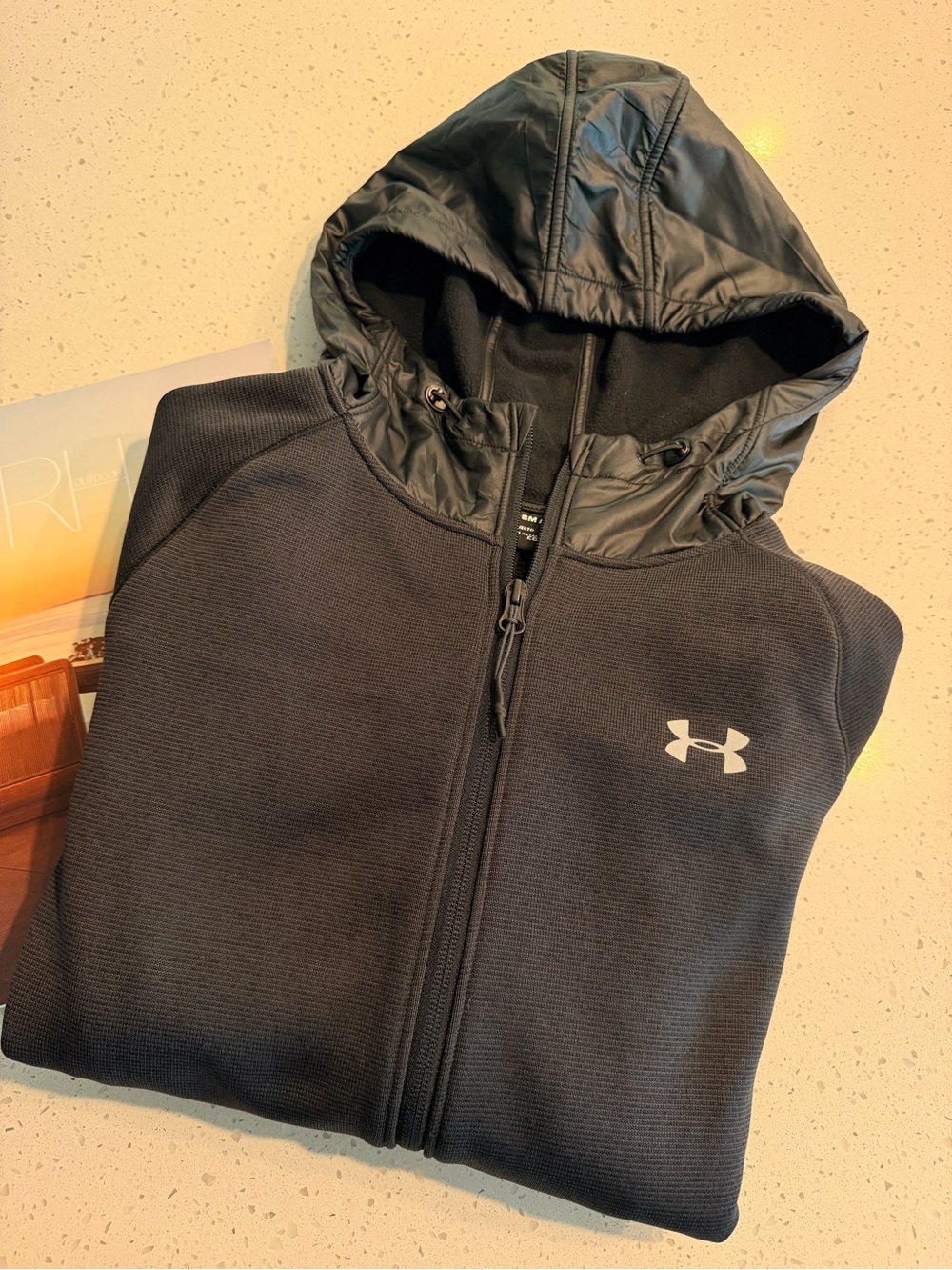 Under Armour Black Hooded Full-Zip Jacket